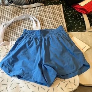 NWT Lululemon Track That High-Rise Tight 5" *Lined, Sz 6, POOL PARTY